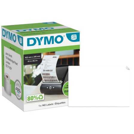 DYMO Etikett LW Frakt 102x210mm 140/fp - Lyreco - Kontorsmaskiner - Etikettskrivare och etiketter - Etiketter - Dymo