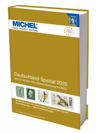 MICHEL - Tyskland, Special 2025 - Bind II - Frimærkekatalog