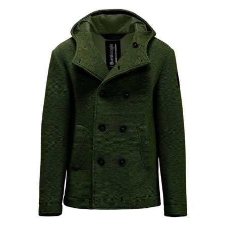 BomBoogie, Double-Breasted Coats Groen, Heren, Maat:M