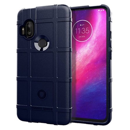 Rugged Shield Motorola One Hyper skal - Blå