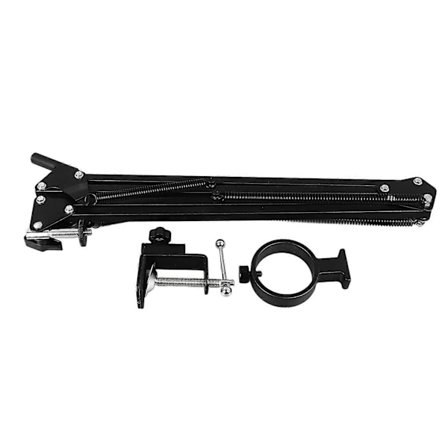 Monokulært Mikroskop Fleksibelt Stativ 360 Graders Justerbar Arm og 42mm Linsering Sett Industrielt Kamera Sammenleggbart Feste