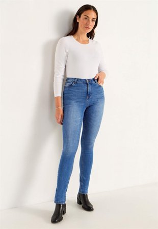 Cellbes of Sweden - Jeans i superstretch denim i lys blå / denim for damer i størrelse 36L