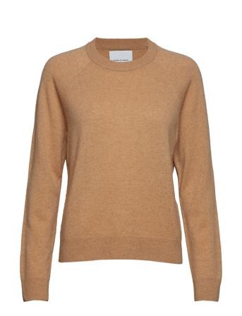 Boston O-Neck 6304 Villapaita Beige Samsøe Samsøe