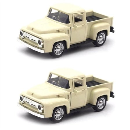 Vintage lastebildekor, gårdsbil med lagdelt brettlys, pickup-modell søt metallbilgave til hjemmedekor