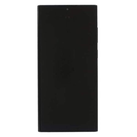 LCD-skærm Samsung Galaxy S22 Ultra - Svart med ramme