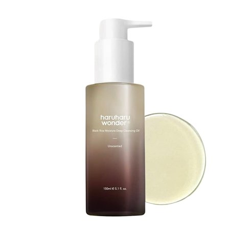 HaruHaru Wonder Black Rice Moisture Deep Cleansing Oil 150 ml, Skincare, Renseprodukter, Rens & Vask