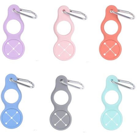 6-pack silikonvattenflaskehållare, vattenflaskeklämma