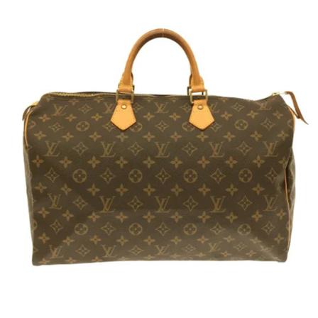 Louis Vuitton Vintage Pre-owned Polyester Handväskor brun, Dam Vintage Väskor, Dam, Storlek: ONE SIZE