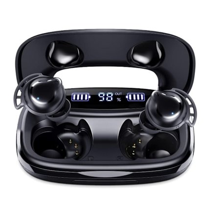 Playtime Djup Bas Brusreducering Bluetooth Vattentäta Hörlurar Svart