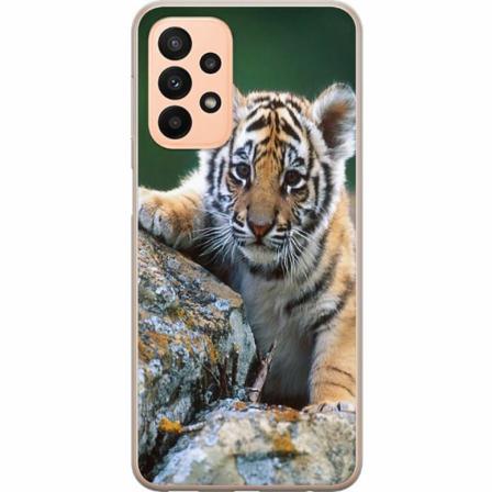 Samsung Galaxy A23 5g Genomskinligt Skal Tiger