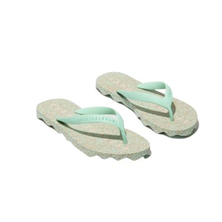 Asportuguesas, Flip Flops Groen, unisex, Maat:39 EU