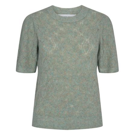 Pieszak PD-Lauren Needledrop Knit Grå, Dame Striktrøjer