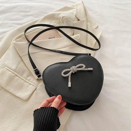 Rosett Axelväska Messenger Bag SVART