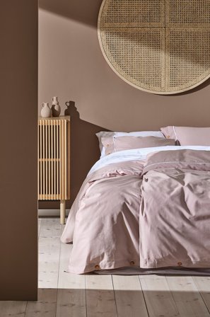 Jotex - Dynetrekk Myk rosa - VILA - Kjøp Sengesett hos Jotex