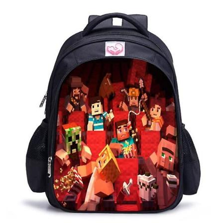Minecraft vattentät ryggsäck för barn -1 COLOR 2