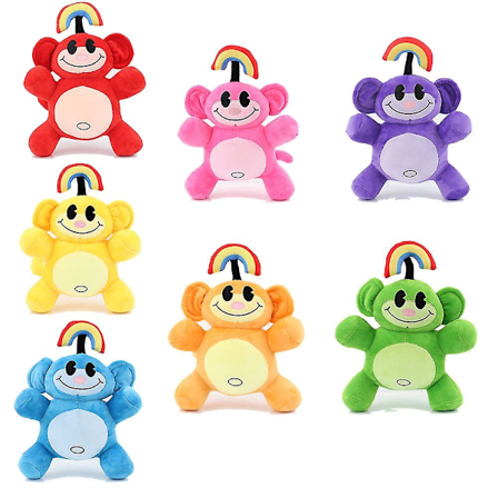 Regnbue Ape Plussj Leke Søt Stoffdyr Dukke Gave Til Barn (FMY)