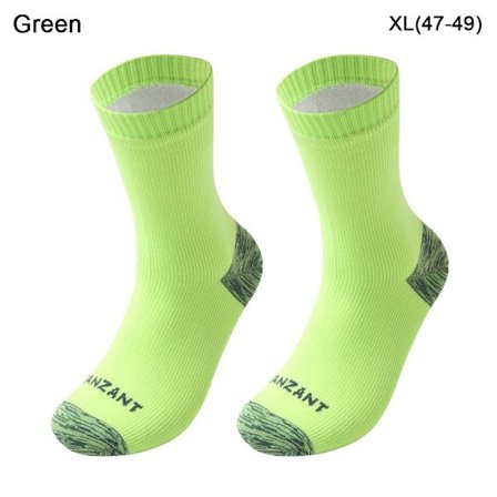 Vanntette sokker utendørs sportssokker GRØN XL(47-49)