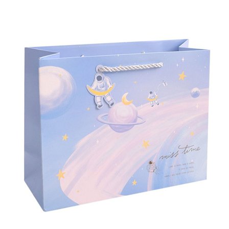 Handhållen papperspåse Shoppingpåse 3-S 3-S