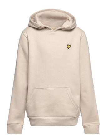 Classic Oth Hoody Fleece Hettegenser Genser Beige Lyle & Scott Junior*Betinget Tilbud