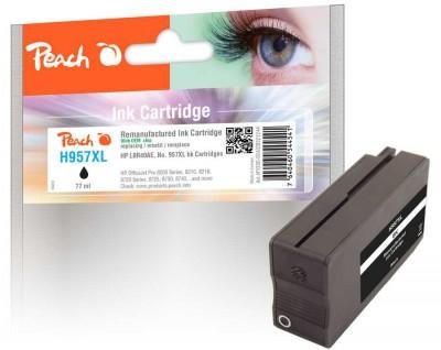 PEACH Patrone HP Nr.957XL black mit OEM Chip remanufactured