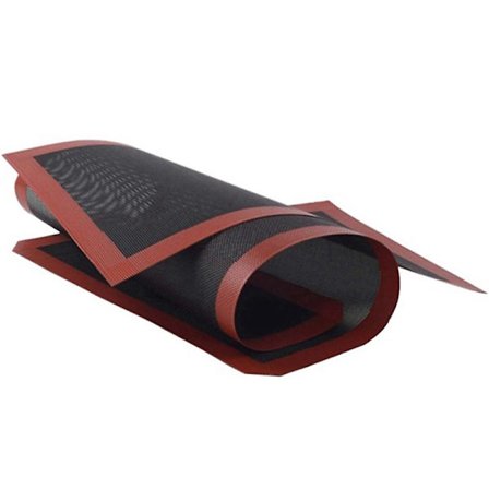 Biskuit/brød/køkken bagetilbehør perforeret silikone bagemåtte non-stick ovn