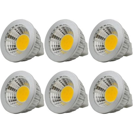 6 x MR16 3W LED-lampa