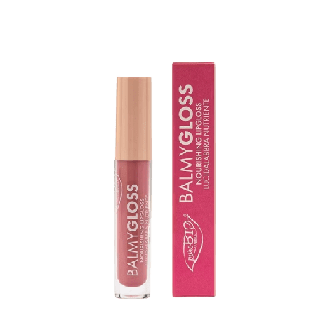 PuroBio Balmygloss Läppglans Unisex Rosa 4 gram
