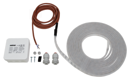 Harvia WX441 LED-ljusset med transformator 5 m, Bastu