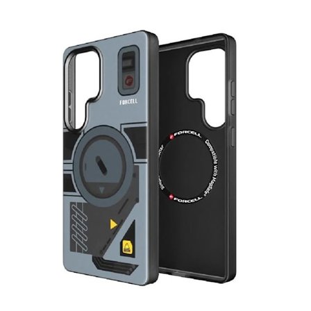 Forcell Mobilskal till Galaxy S25 Magsafe Levels - Cyber Grå