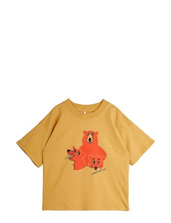 Mini Rodini Camp Rodini Sp Ss Tee - Yellow - 116/122
