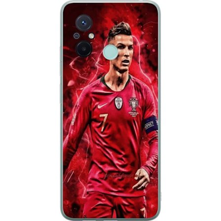 Kompatibel Mobilcover til Xiaomi Xiaomi Redmi 12C Ronaldo Færdigheder - CR7 Design for Ægte Fans