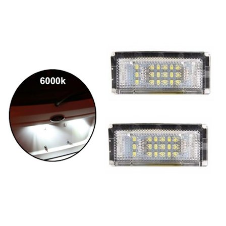 BMW E39 5D Touring Led skyltbelysning 5-dörrar