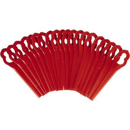 20-pack trimmerknivar för GARDENA sladdlös grästrimmer GARDENA BG-CT 18 Li/RG-CT 18/1 Li/GE-CT 18 Li.