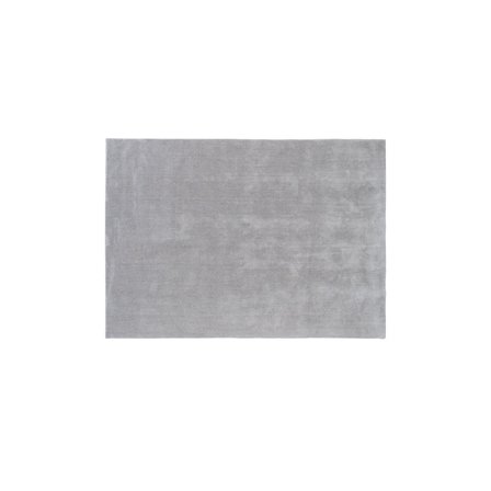 Undra Teppich, 240x170cm in Hellgrau, eleganter Wohnzimmerteppich im modernen Uni-Stil, hochwertiges Design für ein gemütliches Zuhause