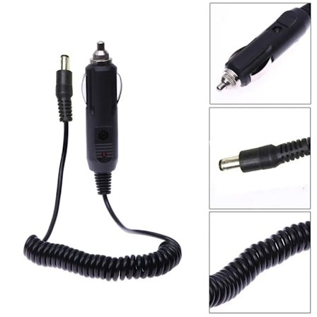 DC 12V Billaddarkabel Walkie Talkie Laddningskabel för Baofeng Radioapparater UV-5R 8W UV-5RA UV-5RE UV-82 8W UV9R UV-9R PLUS