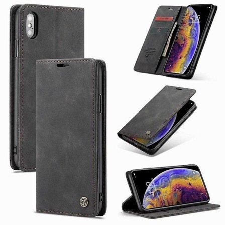 iPhone XS / X Elegant Flip Cover CaseMe 3-RUMMET
