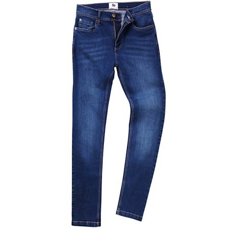 AWDis So Denim Herr Max Slim Jeans 36R Mörkblå Tvätt
