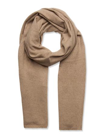 Pcdebbie Wool Long Scarf Bc Beige Pieces