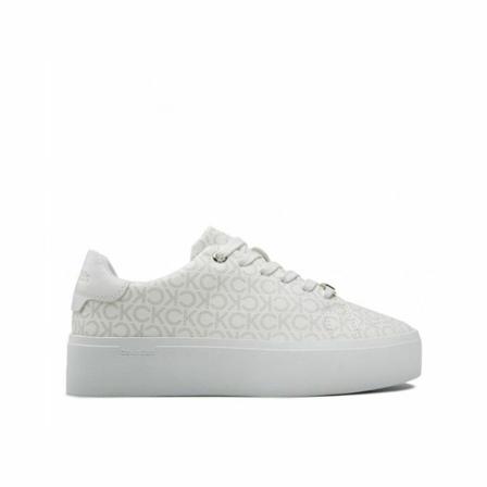 Calvin Klein, Low Top Sneakers Wit, Dames, Maat:37 EU