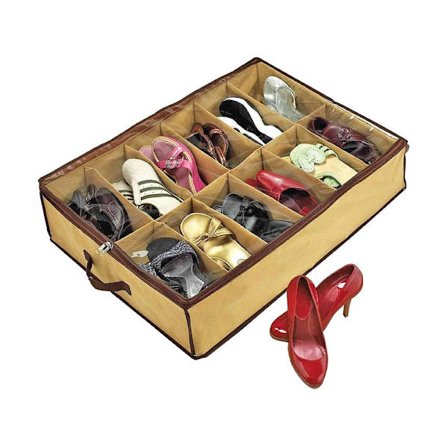 Oppbevaringsveske for Sko / Skoveske - Lagrer 12 par sko