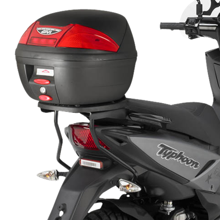 Givi Scooter SR Monolock Top Box Rack - Piaggio Typhoon 125 2011-2018