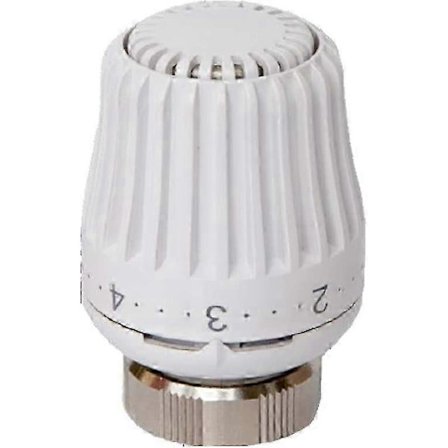 Termostatisk hoved - med integreret sensor med M30 x 1,5 tilslutninger, lukkekraft 11,8-12, hvid [DB]