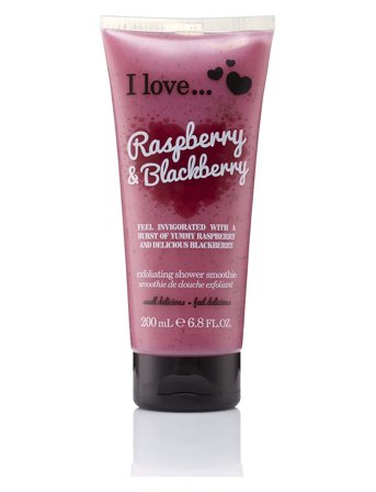 I LOVE I Love Exfoliating Shower Smoothie Raspberry Blackberry 200Ml - Nude - 200 ml