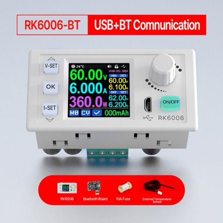 Buck converter Reguleret strømforsyning RK6006-BT RK6006-BT