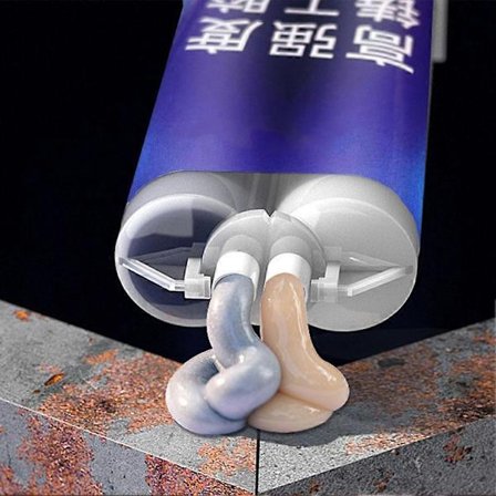 Metallim för kallsvetsning, industriellt bruk, reparationslim för gjutning, 85 g