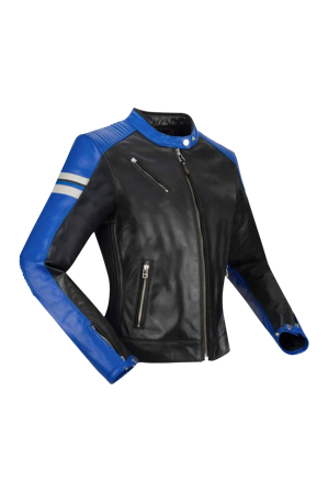 Chaqueta de moto Segura Romeo Mujer Negro/Azul XL