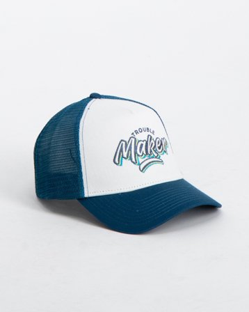 Sand & camels Trouble Maker Niebieski Czapki z daszkiem Unisex - Kids Brand Store