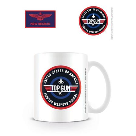 Top Gun Fighter Vapen Skolmugg One Size Blå/röd/vit