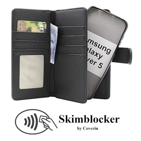 Skimblocker Galaxy Xcover 5 XL Magnet Plånboksfodral