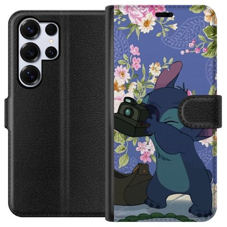Kompatibel Tegnebogsetui til Samsung Galaxy S25 Ultra Stitch med kamera